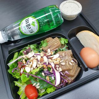 참살이도시락 작심삼일 샐러드도시락 3개 맛보기 새벽배송 또는 택배배송 — 5점을 준 리뷰어가 2021년 7월 올린 사용 사진
