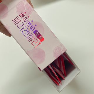 헬스업_쁘띠쁘띠석류콜라겐젤리_20g x 14포 — 5점을 준 리뷰어가 2021년 3월 올린 사용 사진