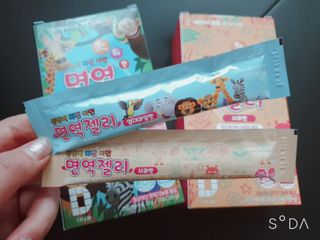 다나음 셀렌에 빠진 아연면역젤리 열대과일맛+사과맛 — 5점을 준 리뷰어가 2021년 3월 올린 사용 사진