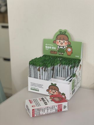 아이비웰니스 빵순이 식탁 위의 필수템! 빵순이 효소 키위맛 100포 + 석류맛 14포 (총 114포) — 5점을 준 리뷰어가 2023년 1월 올린 사용 사진