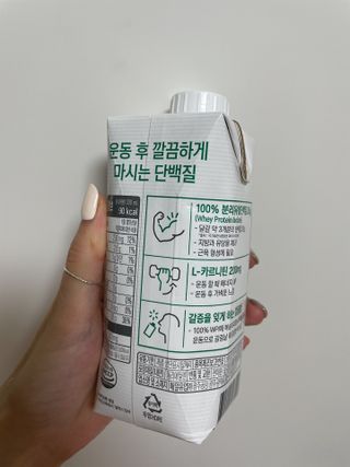 셀렉스스포츠 셀렉스 스포츠 웨이 프로틴 복숭아_ 330ml x 12팩 — 5점을 준 리뷰어가 2021년 8월 올린 사용 사진