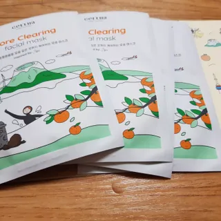 세뚜아(Cettua) 나우[세뚜아] 포어 클리어링 마스크 Cettua Pore Clearing facial mask 4매 — 4점을 준 리뷰어가 2024년 2월 올린 사용 사진