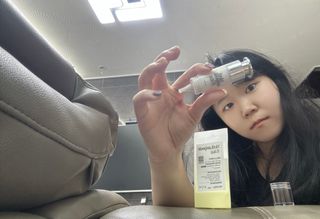 📷프리 (인스타체험단) [밀리밀리] 메디 앰플 비타 15ml — 5점을 준 리뷰어가 2025년 9월 올린 사용 사진