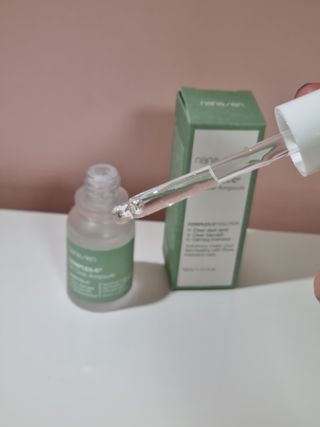 나나스킨 콤플렉스씨쓰리닥터클리어앰플 — 5점을 준 리뷰어가 2021년 9월 올린 사용 사진
