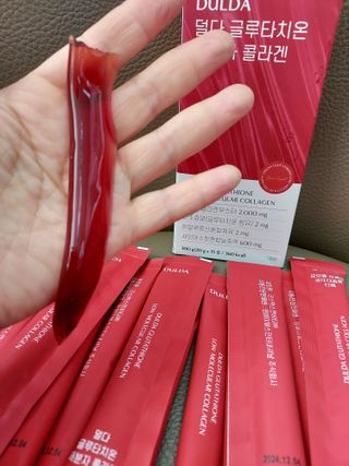 [덜다] 글루타치온 저분자 콜라겐 (20g x 15포) — 5점을 준 리뷰어가 2023년 10월 올린 사용 사진