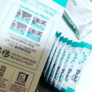 프리마인 유산균 국가지정연구소 선정, 살아있는 생유산균 200억 마리의 힘. 유산균n굿바이옴플러스 — 5점을 준 리뷰어가 2022년 4월 올린 사용 사진