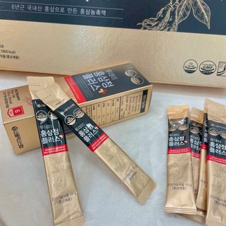 서울약사신협_투데이홍삼정플러스스틱_10g x 60포 — 5점을 준 리뷰어가 2021년 7월 올린 사용 사진
