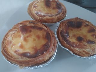 디앙뜨 포르투갈 에그타르트 오리지널 맛+패션후르츠+초콜릿타르트 맛 중 택1 — 5점을 준 리뷰어가 2021년 8월 올린 사용 사진