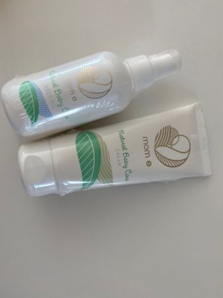 mom e 맘이 내추럴 베이비 케어 크림+바디오일 — 4.5점을 준 리뷰어가 2021년 1월 올린 사용 사진