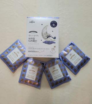 (주)쟈뎅 쟈뎅 클래스 핸드 드립 커피 10P 2종_디카페인 1종+랜덤 플레이버 1종 — 5점을 준 리뷰어가 2021년 4월 올린 사용 사진