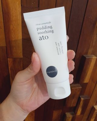 냉장고에 넣어요, 붉은 트러블 피부 다음날 진정되요 [버진팜스 푸딩수딩아토] — 5점을 준 리뷰어가 2021년 9월 올린 사용 사진