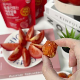레드닥터 완숙토마토 + 통째로 동결건조한 대추방울토마토 — 3.5점을 준 리뷰어가 2022년 11월 올린 사용 사진