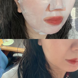 아이레시피 아쿠아 피토플렉스 크림 인 마스크 [7매입] — 5점을 준 리뷰어가 2023년 1월 올린 사용 사진