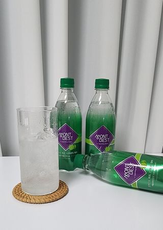 몽베스트 Montbest with Sparkling water Lime20병 — 5점을 준 리뷰어가 2022년 7월 올린 사용 사진