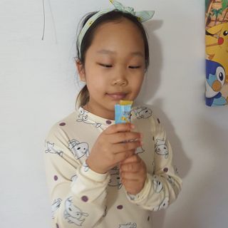다나음 셀렌에 빠진 아연면역젤리 열대과일맛+사과맛 — 4점을 준 리뷰어가 2023년 1월 올린 사용 사진
