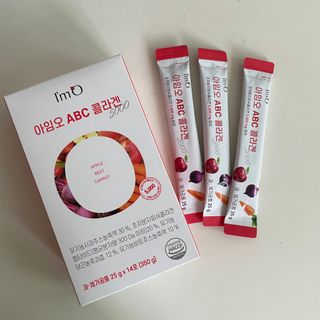 아임오 ABC 콜라겐 젤리 14포 — 4.5점을 준 리뷰어가 2021년 8월 올린 사용 사진