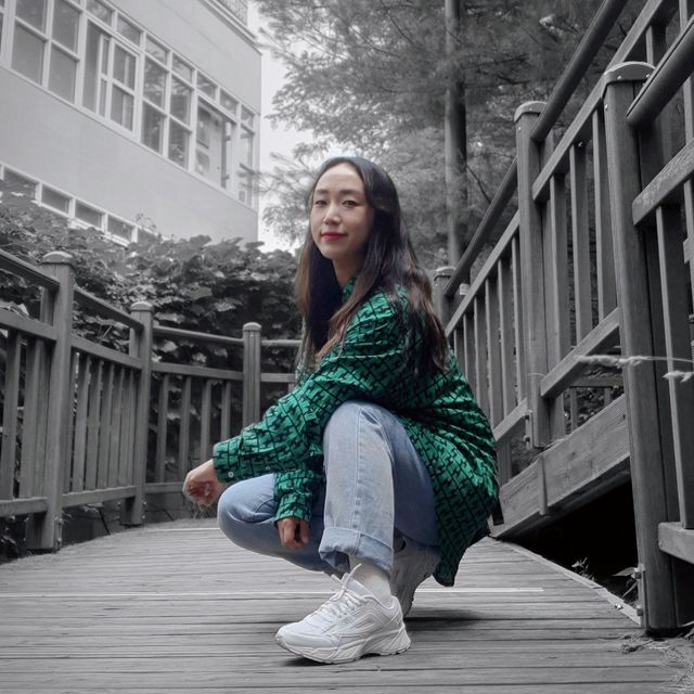 T 로고, 먹보로고 하와이안 긴팔셔츠 [BLACK, STONE GREEEN) 리뷰 사진