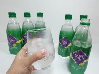 몽베스트 Montbest with Sparkling water Lemon OR Lime 20병(랜덤) — 4점을 준 리뷰어가 2022년 5월 올린 사용 사진