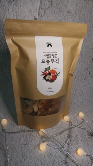 자연을담은모듬부각 — 5점을 준 리뷰어가 2022년 1월 올린 사용 사진