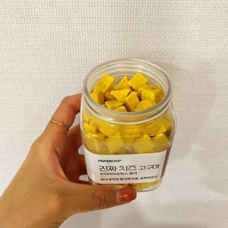 페페로니 진짜 프리바이오틱스 치즈+치즈고구마 180g+180g — 5점을 준 리뷰어가 2021년 7월 올린 사용 사진