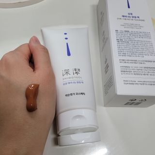 약손명가코스메틱 심결 깨어나는 맑음 팩 — 5점을 준 리뷰어가 2021년 5월 올린 사용 사진