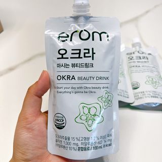 [이롬] 오크라 마시는 뷰티드링크 100mL x 20입 — 5점을 준 리뷰어가 2022년 7월 올린 사용 사진