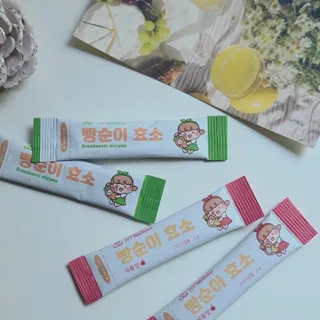 아이비웰니스 빵순이 효소 키위맛 7포 + 석류맛 7포 (총 14포, 2주분) — 5점을 준 리뷰어가 2022년 10월 올린 사용 사진