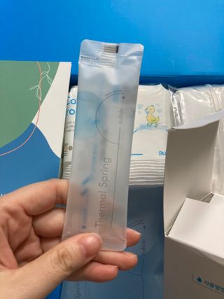 설랩수앤슈, 직접 만들어 쓰는 아기 물티슈 — 5점을 준 리뷰어가 2021년 11월 올린 사용 사진