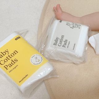 디어엘로디 프리미엄 유기농 베이비 솜티슈 40매 3 + 1 PACK — 5점을 준 리뷰어가 2021년 2월 올린 사용 사진