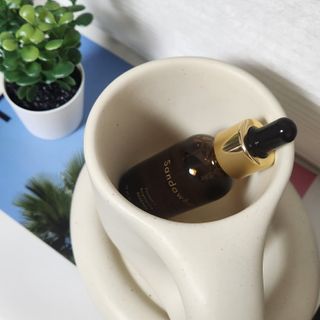 스킨큐어 산다화 비타민c 화이트닝 에센스 30ml — 5점을 준 리뷰어가 2024년 1월 올린 사용 사진