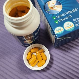 에이치알팜 조인트-서포트 보스웰리아 MSM 650mg x 120정 — 5점을 준 리뷰어가 2021년 6월 올린 사용 사진