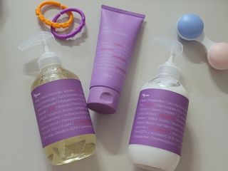 빅그린 베이비라인 3종세트 - 샴푸앤바디워시500ml,올인원로션500ml,바디크림170ml — 5점을 준 리뷰어가 2022년 12월 올린 사용 사진