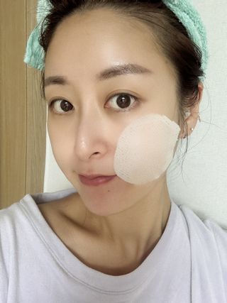 디에이브 더마-테카 바이옴 카밍패드 60매 — 5점을 준 리뷰어가 2023년 2월 올린 사용 사진