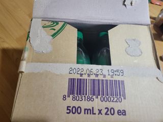 몽베스트 Montbest with Sparkling water Lime20병 — 3점을 준 리뷰어가 2021년 10월 올린 사용 사진