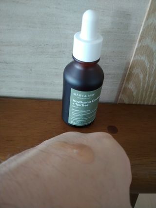 마리엔메이 센서티브 수딩 젤 크림 + 어성초 티트리 추출물 세럼 + 어성초 티트리 모공 클렌징 폼 — 5점을 준 리뷰어가 2021년 8월 올린 사용 사진