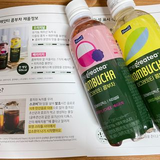 더그레잇티 콤부차 300ml *12개입 (오리지널 6개+베리리치 6개) — 4점을 준 리뷰어가 2022년 7월 올린 사용 사진