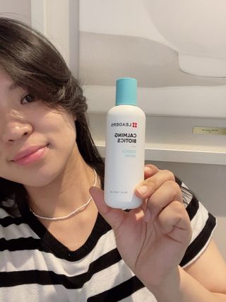 리더스코스메틱 리더스 카밍 바이오틱스 에센스 워터 — 5점을 준 리뷰어가 2022년 5월 올린 사용 사진