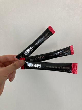 새롬바이오 리생 [미쾌변] 차전자피 식이섬유 건강기능식품 3팩 — 5점을 준 리뷰어가 2021년 6월 올린 사용 사진
