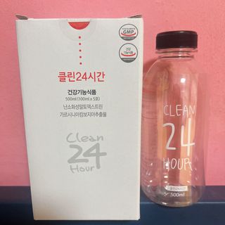클린24시간 1BOX(5포) + 전용보틀(500ml) — 5점을 준 리뷰어가 2022년 8월 올린 사용 사진