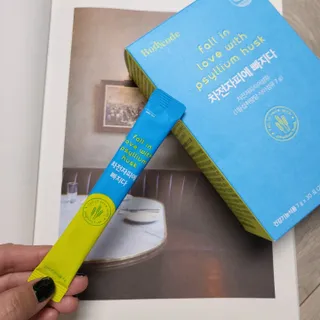 메디포스트 모비타 바디코드 식이섬유 차전자피에 빠지다 30포 — 5점을 준 리뷰어가 2022년 12월 올린 사용 사진