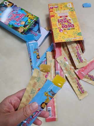 다나음 셀렌에 빠진 아연면역젤리 열대과일맛+사과맛 — 5점을 준 리뷰어가 2023년 4월 올린 사용 사진