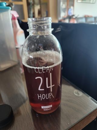 클린24시간 1BOX(5포) + 전용보틀(500ml) — 5점을 준 리뷰어가 2023년 5월 올린 사용 사진