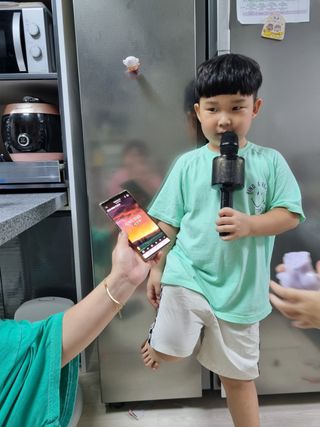 매직씽 노래방 어플리케이션 6개월 이용권 — 4점을 준 리뷰어가 2021년 9월 올린 사용 사진