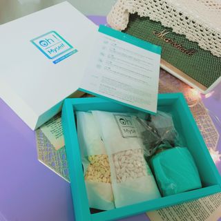 피비에스코리아 [오마이셀프] 셀프왁싱키트 — 5점을 준 리뷰어가 2021년 11월 올린 사용 사진
