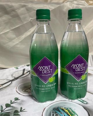 몽베스트 Montbest with Sparkling water Plain 20병 — 5점을 준 리뷰어가 2022년 5월 올린 사용 사진