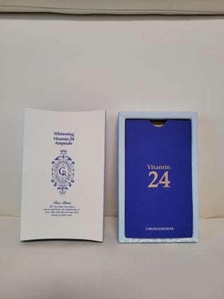 청담로즈 로즈블랑 화이트닝 비타민24 앰플 — 5점을 준 리뷰어가 2023년 7월 올린 사용 사진