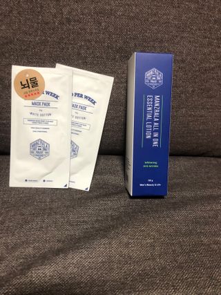 맨즈랄라 올인원 에센셜 로션 1개 — 5점을 준 리뷰어가 2021년 8월 올린 사용 사진