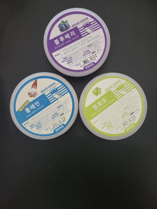 [브레이브퀸] 수제 그릭 요거트 3종세트 플레인 블루베리 청포도 — 5점을 준 리뷰어가 2021년 12월 올린 사용 사진