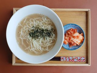 [한면원] 잔치국수 2인분 — 5점을 준 리뷰어가 2022년 7월 올린 사용 사진