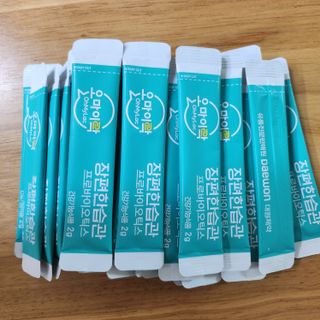 [유산균] 오마이락 장편한습관 프로바이오틱스 30P — 5점을 준 리뷰어가 2022년 12월 올린 사용 사진